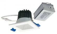 Nora NM2-2SDC6030MPW - 2" M2 Square LED Downlight, 600lm / 8W, 3000K, 120V, Matte Powder White