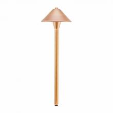 Westgate MFG C3 LA-117-CR - AREA LIGHT, SOLID COPPER, G4 JC BI-PIN 12V/35W MAX, ANTIQUE COPPER, 3 FT. CABLE & NON-METALLIC S...