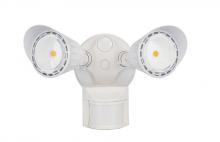 Westgate MFG C3 SL-20W-50K-WH-P - LED SECURITY LIGHTS WITH PIR SENSOR, 120VAC, 180° SENSOR, 100° BEAM ANGLE (120° 28W)