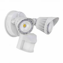 Westgate MFG C3 SL-20W-MCT-WH-P - 20W 3CCT 30/40/50K WHITE 2-HEADS SECURITY LIGHT - WITH MOTION SENSOR