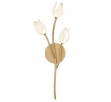 Lib & Co. US 12083-03 - Belluno, 3 Light LED Wall Mount, Champagne Gold