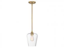 Savoy House 7-4036-1-322 - Octave 1-Light Pendant in Warm Brass