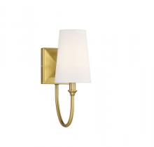 Savoy House 9-2542-1-322 - Cameron 1-Light Wall Sconce in Warm Brass