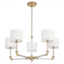 Cyan Designs 11954 - Hightower 5 Light Chandelier Aged Brass