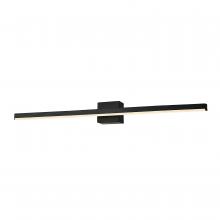 Justice Design Group NSH-9097-MBLK - Lineari ADA 32” LED Linear Wall/Bath