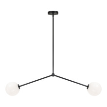 Matteo Lighting C81702BKOP - Novo Black Pendant