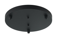 Matteo Lighting CP0103MB - Multi Ceiling Canopy Matte Black Pendant
