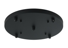 Matteo Lighting CP0105MB - Multi Ceiling Canopy Matte Black Canopy