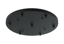 Matteo Lighting CP0107MB - Multi Ceiling Canopy Matte Black Canopy