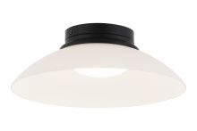 Matteo Lighting M16401MBFR - Luna Matte Black Flush Mounts