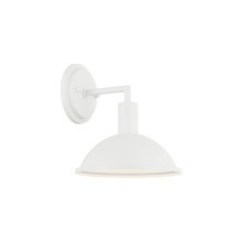 Matteo Lighting W81901MW - Farmley Matte White Outdoor Lighting