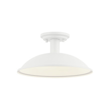 Matteo Lighting X81901MW - Farmley Matte White Outdoor Lighting