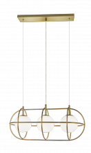 Matteo Lighting C76903GL - Eclipse Gold Pendant