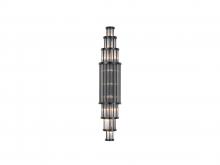 Avenue Lighting HF1922-AB - Waldorf Metal And Glass Rod Wall Sconce