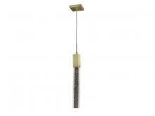 Avenue Lighting HF1901-1-GL-BB - The Original Glacier Collection 1 Light Bubbled Crystal Pendant