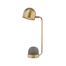 Mitzi by Hudson Valley Lighting HL298201-AGB - 1 LIGHT TABLE LAMP