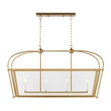 Visual Comfort & Co. Studio Collection 6691004EN-848 - Charleston Four Light Linear Lantern