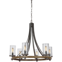 Visual Comfort & Co. Studio Collection F3134/6DWK/SGM - Angelo Medium Chandelier