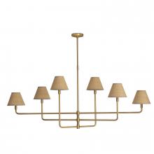 Regina Andrew 16-1454NB-RAT - Regina Andrew Polly Metal Chandelier (Natural Br
